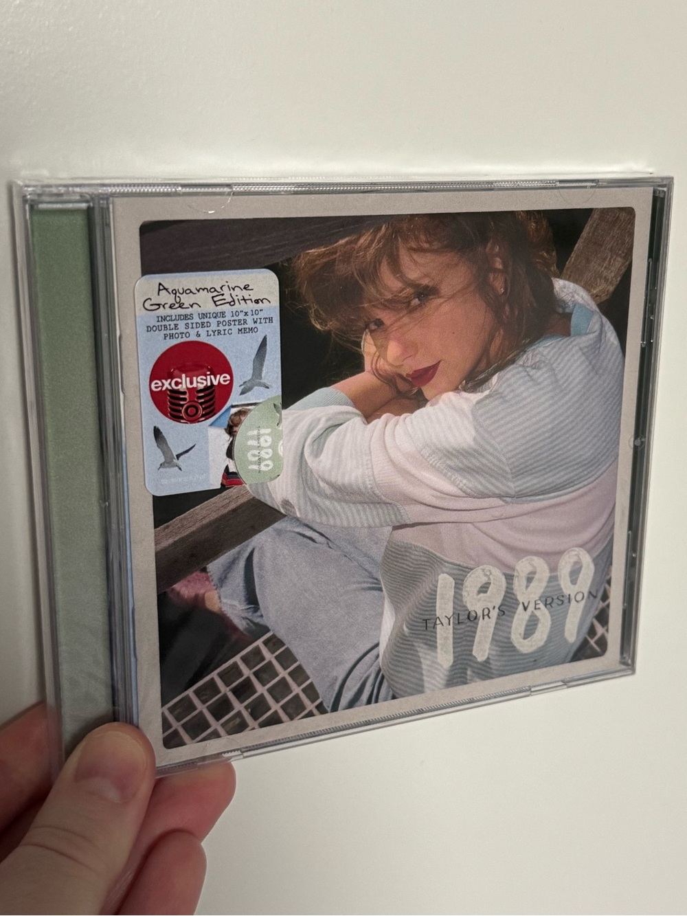 1989 Taylor’s Version Aquamarine Exlusive Poster CD